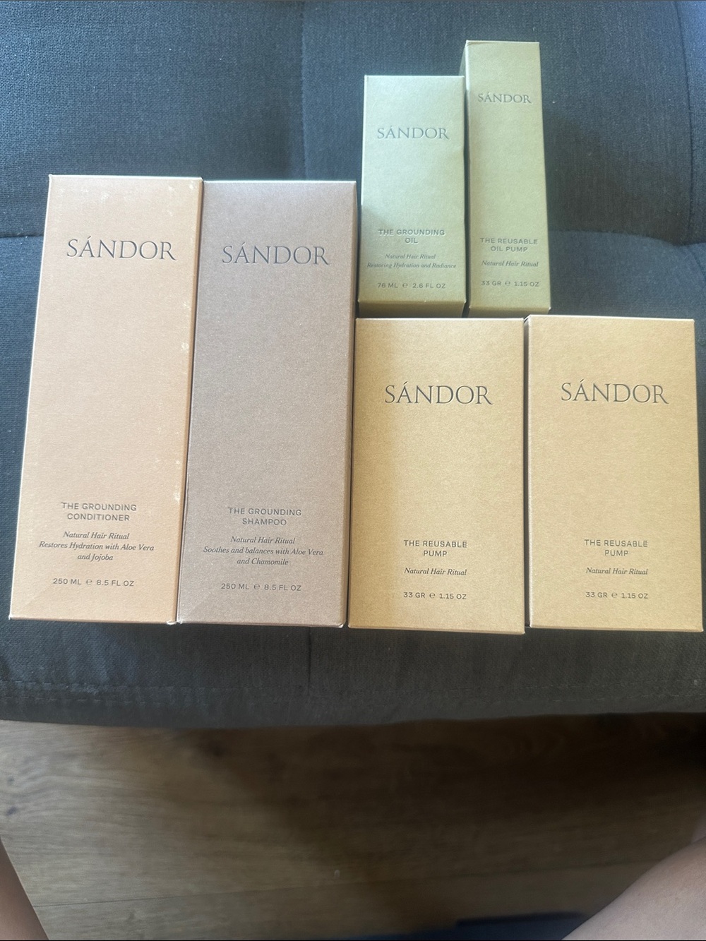 Sandor Grounding Shampoo & Conditioner Set